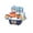 A-Dark Blue, variant on Pretend Play Kitchenette with Storage Dining Table and Water Flow Sink for Imaginative Cooking Games, Chef Role Playing Activities and Interactive Family Entertainment Featuring Complete Utensil Set