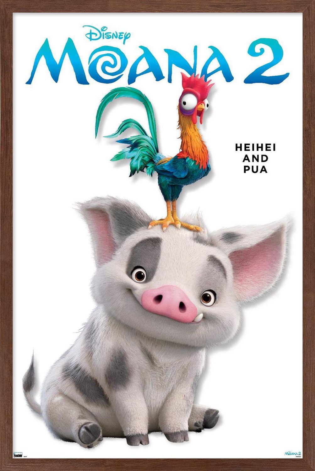 Disney Moana 2 - Série de longs métrages Heihei et Pua