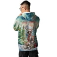 thumbnail image 5 of Merry Christmas Santa Reindeer Antlers German Shorthaired Pointer Sleigh Xmas Winter Holiday All Over Print 3D Hoodie Unisex Merch Hoodies GSP Lover Dog Gift - 00023, 5 of 6