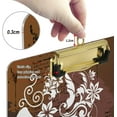 thumbnail image 4 of FMSHPON Floral Clipboard Hardboard Wood Nursing Clip Board and Pull for Standard A4 Letter 13x9 inches, 4 of 7