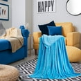 thumbnail image 5 of Solid Color Blanket Coral Fleece Blanket 150*200Cm - Blanket, Polyester One Size, 5 of 5