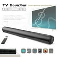 thumbnail image 3 of PVUEL Wireless Bluetooth Soundbar Speaker, TV Sound System Subwoofer For Home Theater,Black, 3 of 11