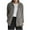 Dark Gray, variant on hotojiny Womens Tops Casual Long Sleeve Cotton Linen Fall Coat Lightweight Loose Fit Button down Outwear with Pocket