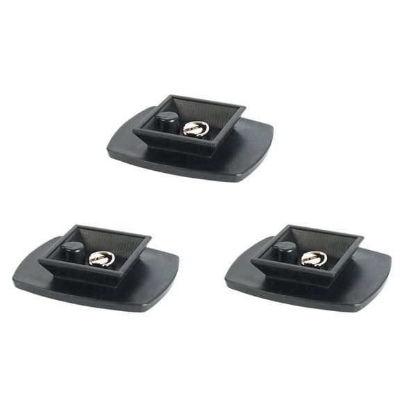 3X Dslr Camera Adapter Mount Camera Tripod Quick Release Plate Camera Base Plate for Three-Dimensional Tripod