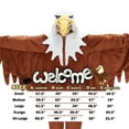 thumbnail image 7 of SWEETXIN Adult Halloween One-Piece Pajamas Bald Eagle Cosplay Costume Suit for Women and Men SizeXXL, 7 of 7