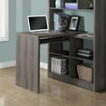 thumbnail image 2 of Scranton & Co Corner Desk in Dark Taupe, 2 of 2