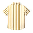 thumbnail image 7 of Bnwani Long Sleeve Toddler Shirts Plain Uniform Casual Fashion Cute Striped Pocket Tops 4-5t, 7 of 7