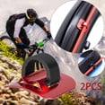 thumbnail image 3 of LOVIVER 2x2Pcs Bike Cable Guide C-Clip Road Mountain Cable Housing Hose Guide Red, 3 of 8