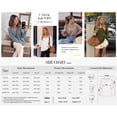 thumbnail image 5 of BTFBM Women's Loose Knitted Casual Sweaters | V Neck,Long Sleeve Sweater,Slouchy Pullover Tops,Fall Winter Clothes, 5 of 9