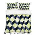 thumbnail image 2 of 3D Geometric Cube Quilt Cover Set Bedding Set Pillowcases 04, 2 of 2