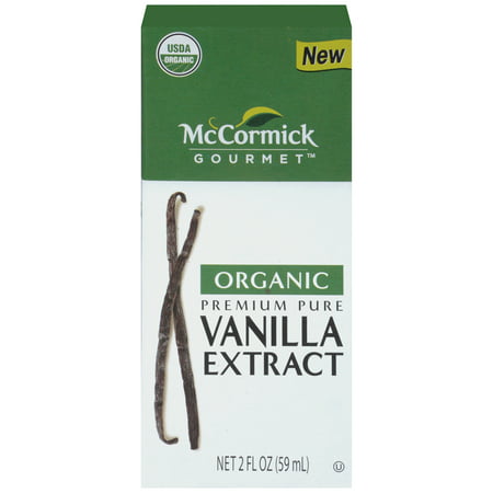 McCormick Gourmet Organic Pure Vanilla Extract, 2 fl