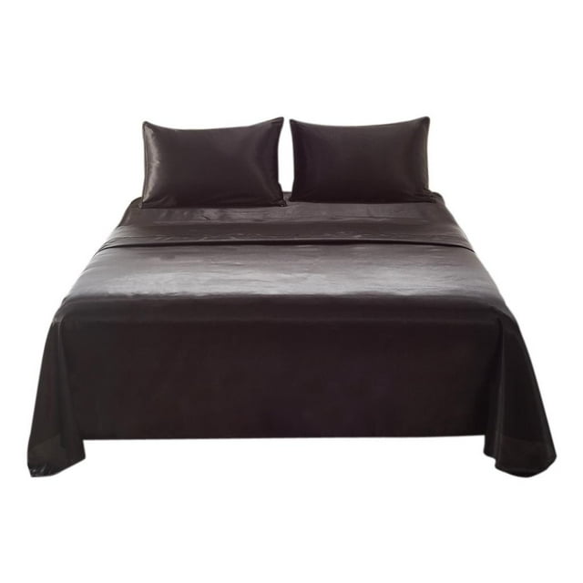1 und Sábanas suave Ropa de Almohadas Reina Twin - Negro
