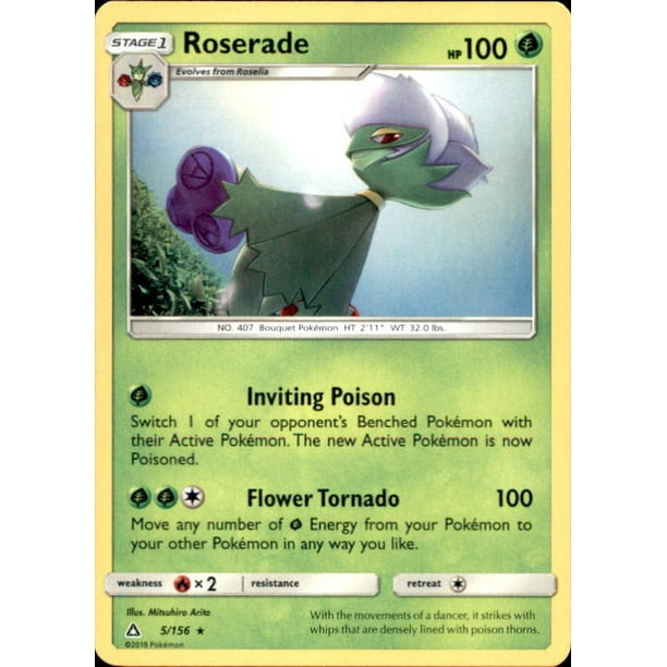 Pokemon Ultra Prism Roserade 5 Walmart Com Walmart Com Pokemon Ultra Prism Roserade 5 Walmart Com Walmart Com
