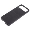 thumbnail image 2 of Folding Screen Mobile Phone Case Leather Folding Screen Phone Cover Protector for Samsung Galaxy Z FLIP 4 Black, 2 of 14