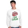 thumbnail image 5 of Funny Xmas Dear Santa I Can Explain Long Sleeve TShirt Men Women Brisco Brands M, 5 of 6