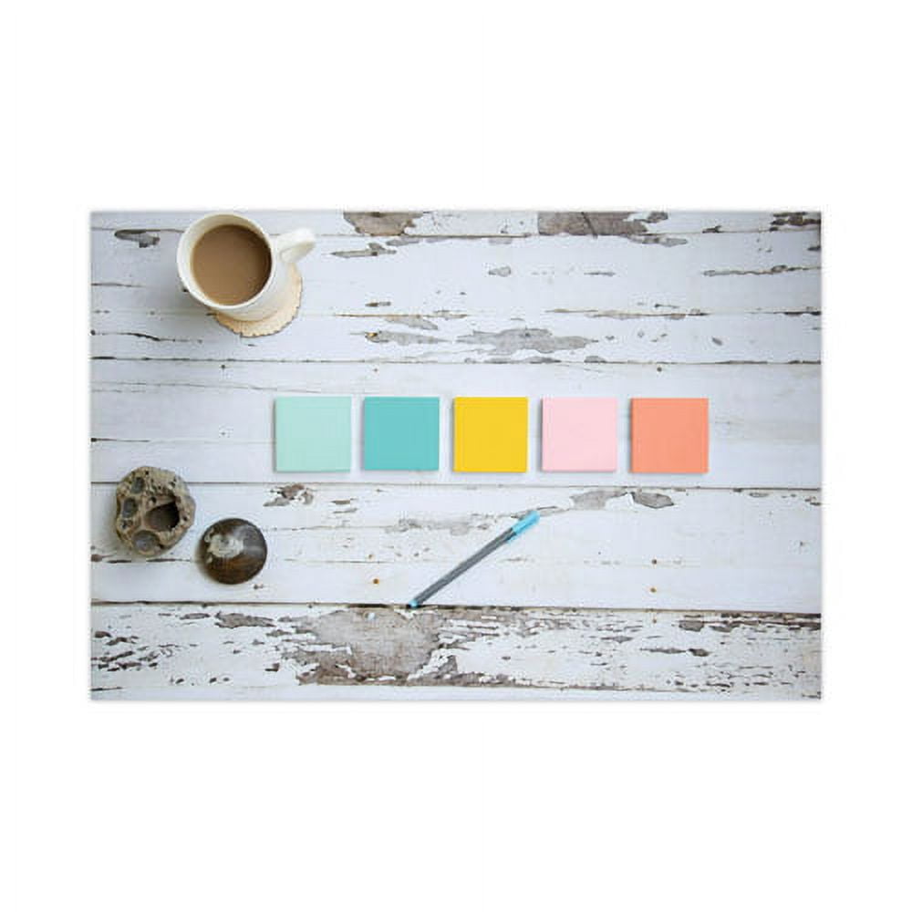 Original Pads in Beachside Cafe Collection Colors, Note Ruled, 4" x 6", 100 Sheets/Pad, 5 Pads/Pack | Bundle of 10 Packs