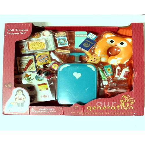 our generation well travelled luggage set