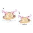 thumbnail image 3 of BQBQERT Straw Hat for Cats Dogs 2PCS Festival Pet Straw Hat Lovely Tiny Hat Outdoor Camping Hat Headwear for Bichon, 3 of 16