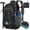 Black, variant on RAINSMORE Hiking Backpack 40L Packable Lightweight Camping Backpack Men Women Waterproof Hiking Climbing Backpack Outdoor Travel,Black
