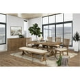 thumbnail image 5 of Alpine Furniture Arlo Wood Sideboard in Natural Brown, 5 of 5