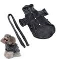 thumbnail image 3 of <p>Pet Absorbent Bathrobe, Multi Purpose Soft Button Design Dog Nightwear With Hood Waist Belt For Puppy For Cats</p>, 3 of 7