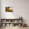 thumbnail image 2 of ZHONGYUTONG Lion Family Wall Art Canvas African Animal Pictures Lioness and Cubs Painting Wildlife Poster for Living Room Decor Framed (12.00" x 18.00"), 2 of 5
