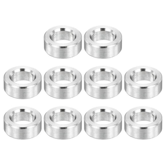 12Pcs M6 Stainless Steel Spacers Metal Spacer 6mm ID x 10mm OD x 4mm L