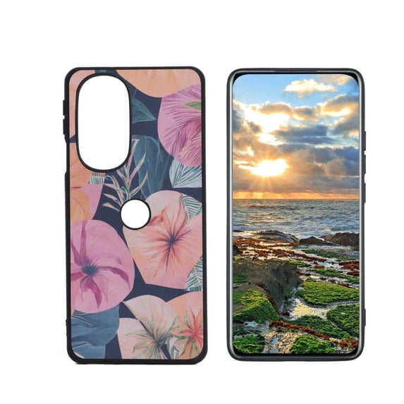 Compatible with Moto Edge+ (2022) Phone Case, Plants-1 Case Men Women, Flexible Silicone Shockproof Case for Moto Edge+ (2022)