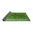 thumbnail image 2 of Ahgly Company Indoor Rectangle Oriental Green Industrial Area Rugs, 6' x 9', 2 of 4