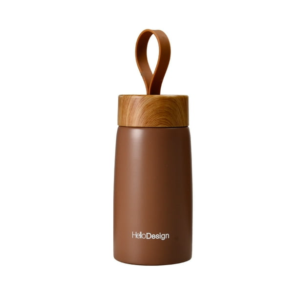 Taza de café portátil con aislamiento de 280 ml, vaso de acero inoxidable 304, termo de vacío