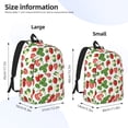 thumbnail image 6 of Wukai Strawberry Paper Reusable Cosmetic bag,Travel Toiletry Organizer Capacity,Waterproof Puzzle Bags, 6 of 7