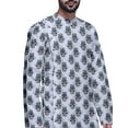 thumbnail image 3 of Atasi Designer Printed Summer Wear Long Kurta With White Pajama Set For Men, 3 of 3