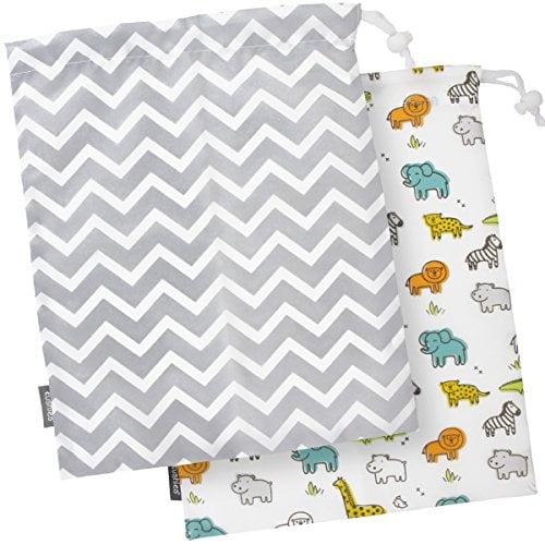 Kushies Baby On The Go Wet Bag, Large 2 Piece