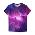 thumbnail image 6 of Warop Unisex Casual T-shirt with Star Print, Short Sleeve and Round Neck for Daily Wear and Leisure Activities, 6 of 6