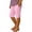 Pink, variant on XIMIN Boys Short Beach Pants Knee Length Cropped Split Summer Casual Shorts Teen Kids Lightweight Elastic Waist Trousers