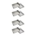 thumbnail image 4 of Toystoory Caja de lata de Metal, contenedor de almacenamiento, solución de almacenamiento duradera y portátil, multifuncional, adecuada, media Media ventana 2Conjunto, 4 of 6