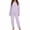 #-Purple, variant on CAZOFW Pajamas for Women,Crew Neck Pullover Long Sleeve Top Pants Set Casual Loungewear Sizes S-XL