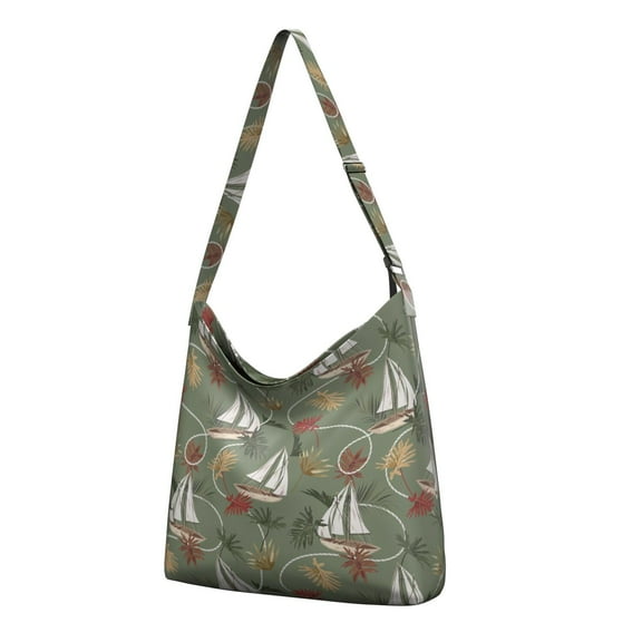 Hawaiian Island Classic Casual Everyday Purse - Spacious Multi-Scenario Handbag with Sleek Minimalist Design