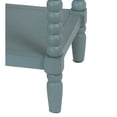 thumbnail image 4 of Wooden Accent Stand with Two Tiered Open Shelve, Light Blue- Saltoro Sherpi, 4 of 5
