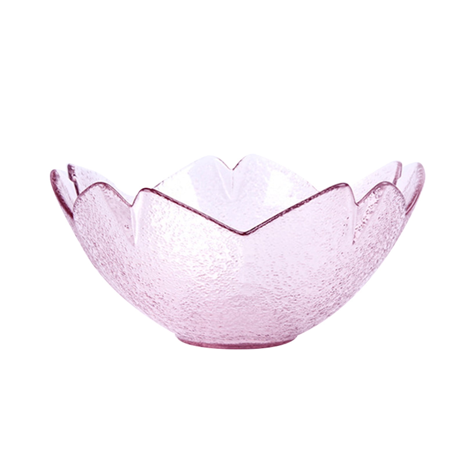 New 2 PCS Sakura Fruit Bowl Decorative Clear Glass Food Container Cherry  Blossoms Design Soy Sauce Dish Plates for Kitchen - Walmart.com