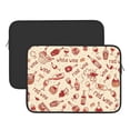 thumbnail image 3 of Bingfone Red Wine Laptop Sleeve Case 13 Inch, 360° Protective Computer Carrying Bag, 3 of 9