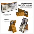 thumbnail image 5 of ShellTech for Samsung Galaxy S24 Ultra Case TPU Full Body Shockproof Protective Phone Case with Adjustable Stand,Brown, 5 of 9