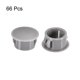 thumbnail image 3 of 5/8" Plástico Agujero Tapones, 66uds Empotrado Tipo Panel Redondo Presión Sujetador Ciegos Bloqueo Tapones para Muebles Insertar Extremo Tapas Paneles, Gris, 3 of 4