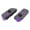 Clear Atomic Purple, variant on eXtremeRate Replacement Full Set Buttons for JoyCon, Clear Blue Custom ABXY Direction Keys SR SL L R ZR ZL + - Home Capture Trigger Buttons Springs for Nintendo Switch & Switch OLED