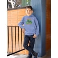 thumbnail image 2 of Cute Little Monster Hoodie Juniors -Image by Shutterstock,  Small, 2 of 4
