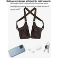 thumbnail image 4 of 2026 New Premium Leather Adjustable Underarm Shoulder Bag for Men, Double Shoulder Armpit Bag for Men, Anti-Theft, 4 of 9