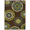 thumbnail image 1 of Oriental Weavers Caspian 1'9" x 3'9" Machine Woven Rug in Brown, 1 of 2