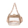 thumbnail image 3 of LJNYFDC Multifunctional Shoulder Bag Women Crossbody Chain Handle Rhinestones Inlay Transparent PVC Handbag Adjustable Straps, 3 of 7