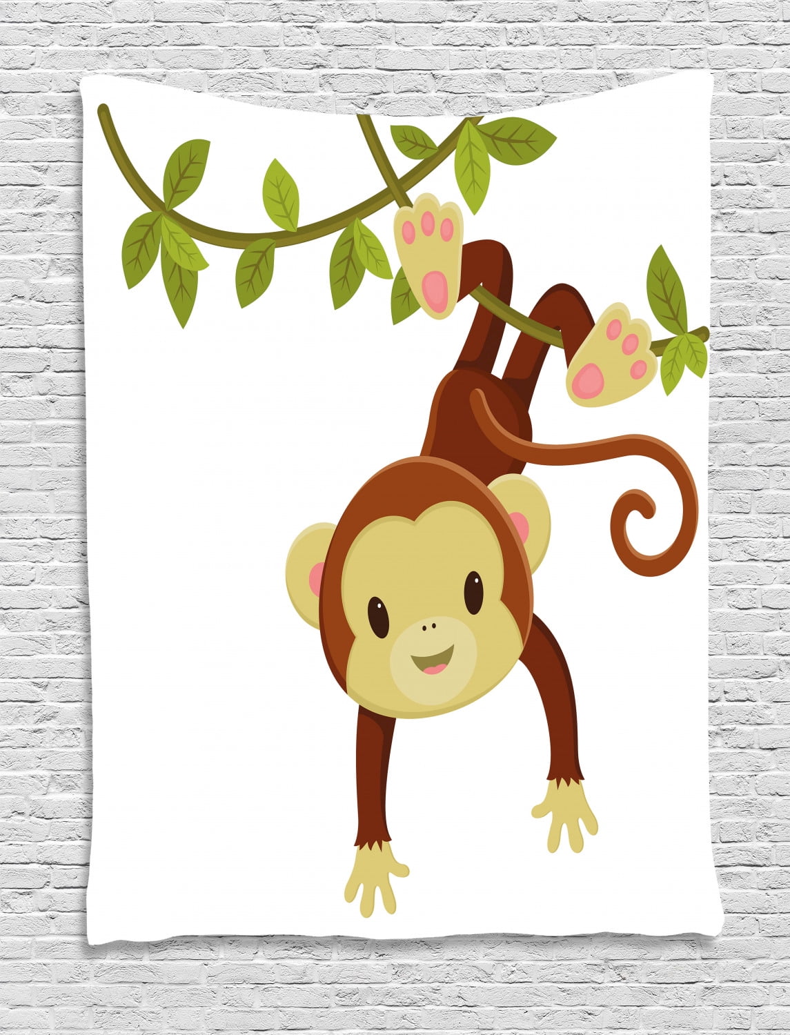 monkey tapestry