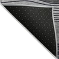 thumbnail image 3 of Addison Rugs Chantille Indoor/Outdoor Transitional Stripes Gray Washable Rectangle Rug, 1'8" x 2'6", 3 of 6